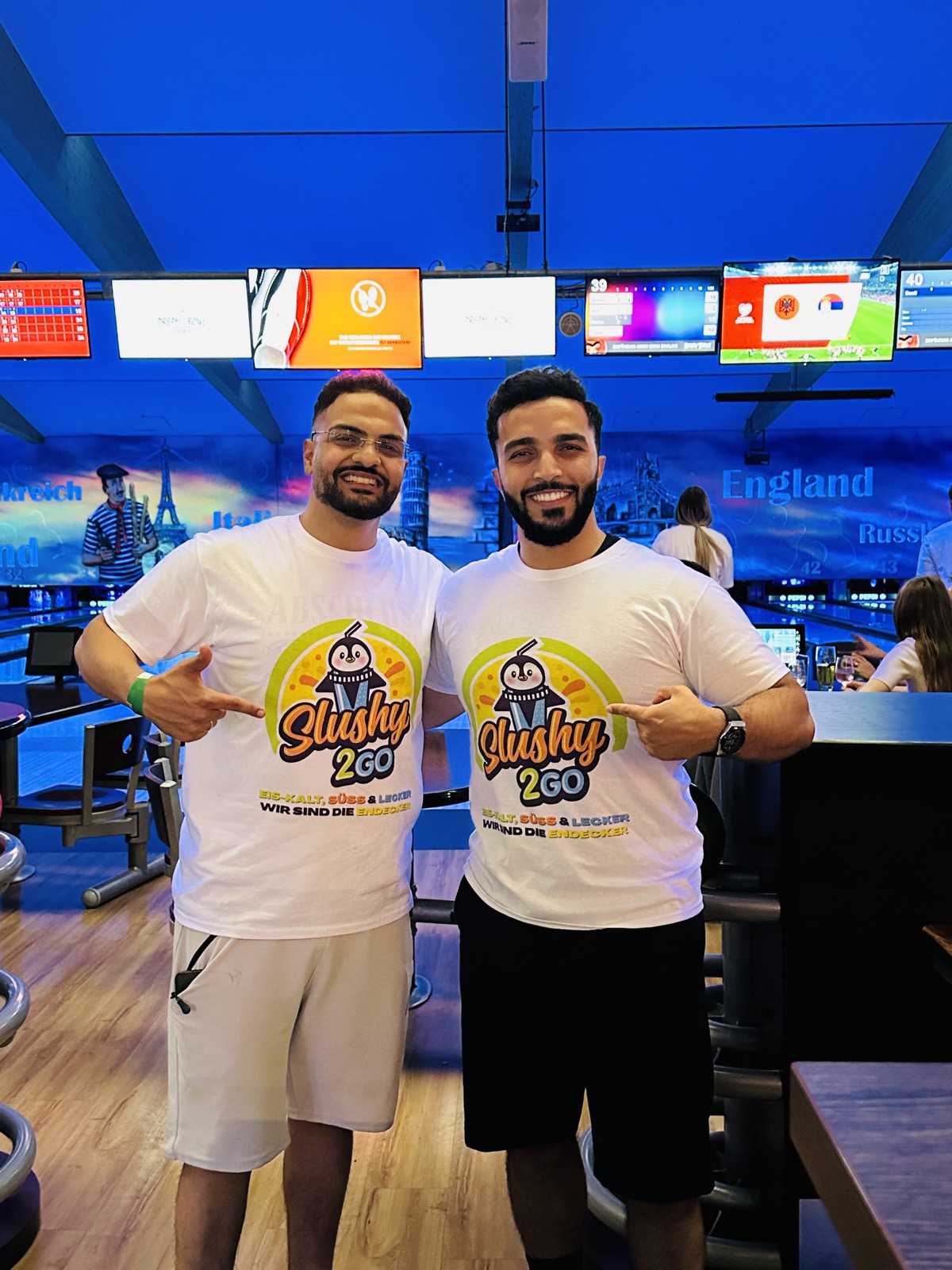 Jamshed und Ahmad - die Gründer von Slushy2Go